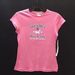 NWT  Size XL Pink Freedom T Shirt